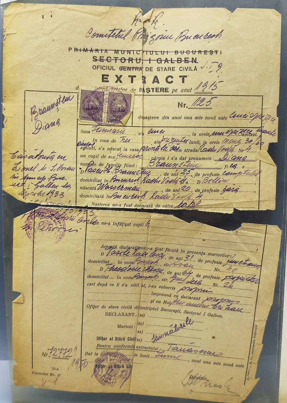 Birth Certificate